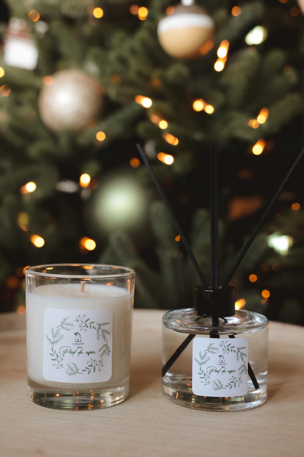 Edition de Noël : Diffuseur de parfum "Au pied du sapin"