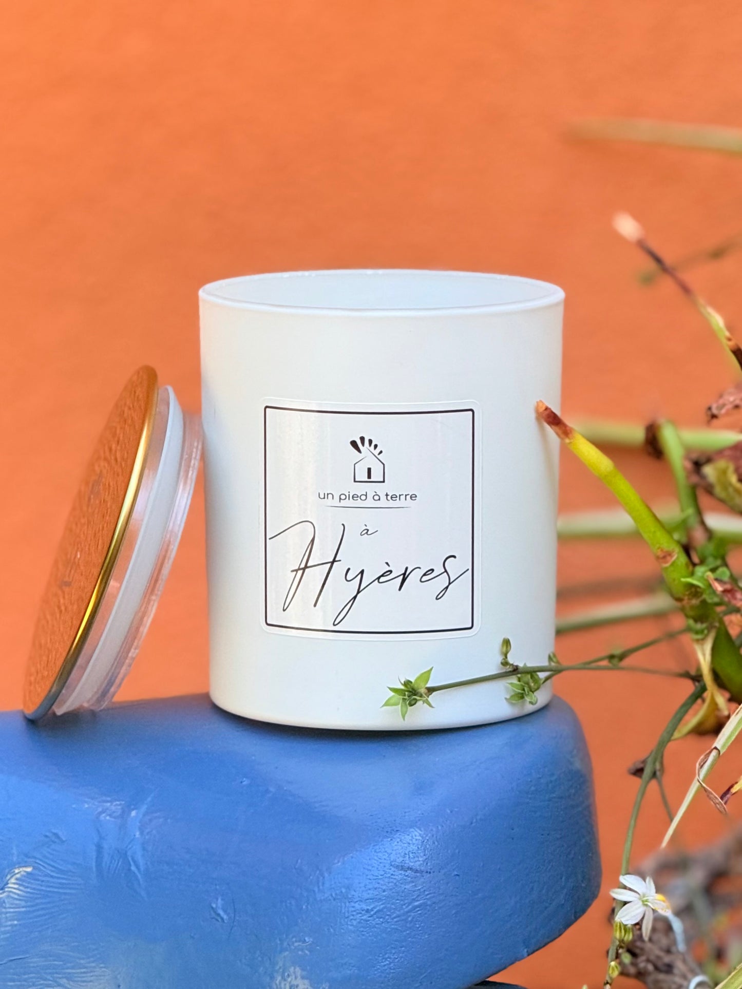Bougie parfumée "Un Pied à Terre à Hyères"