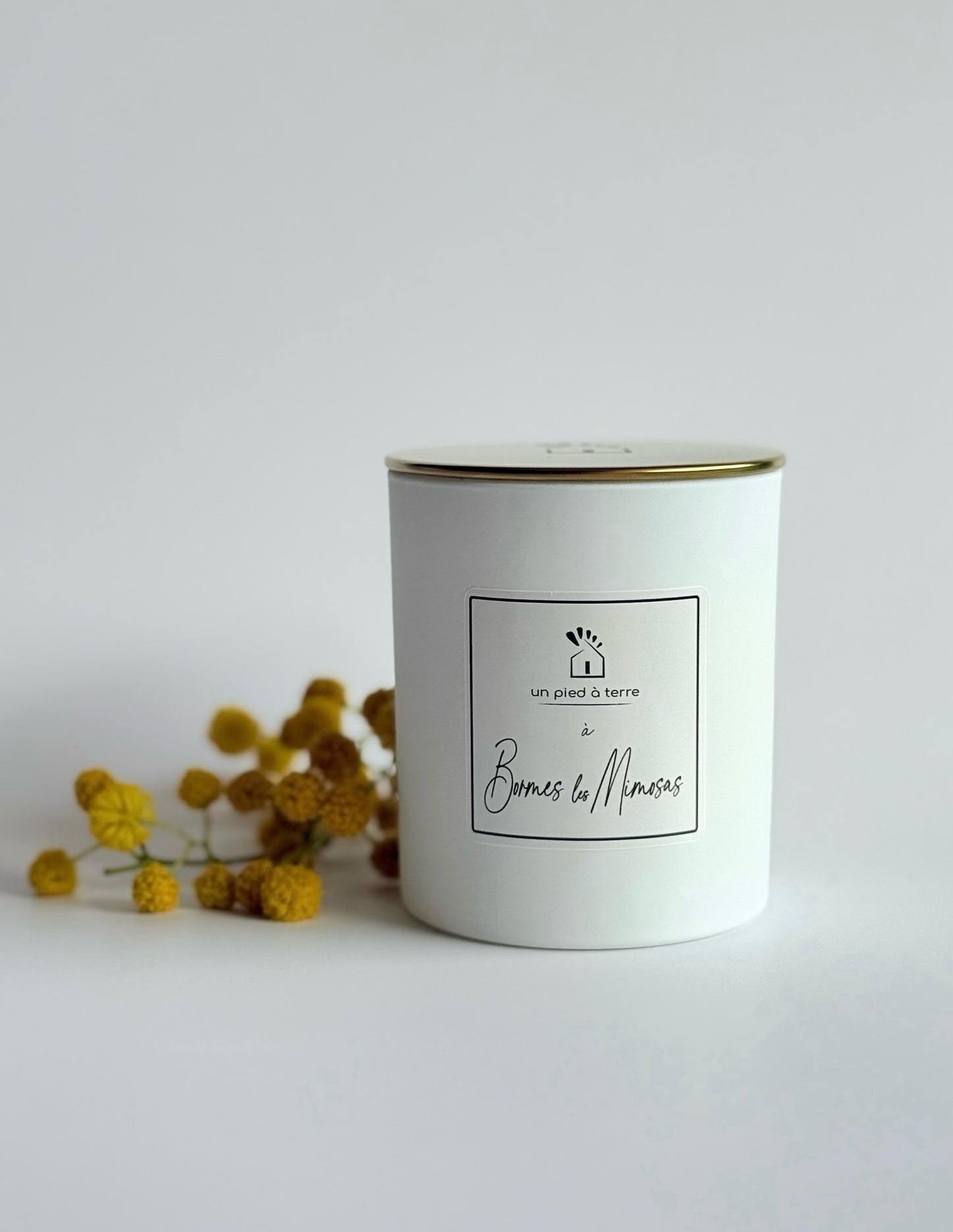 Bougie parfumée "Un Pied à terre à Bormes-les-Mimosas