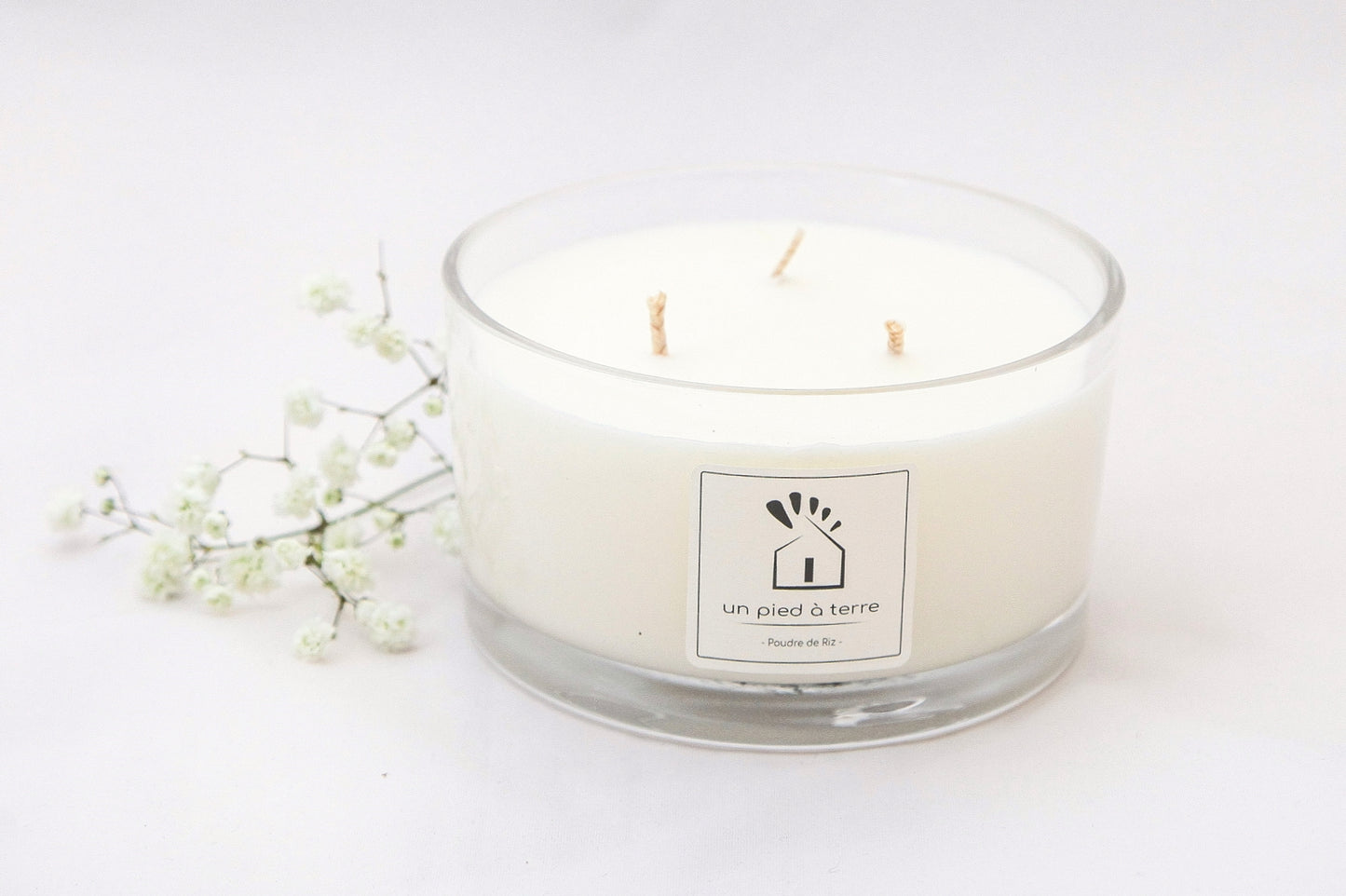 Bougie parfumée "Poudre de riz"