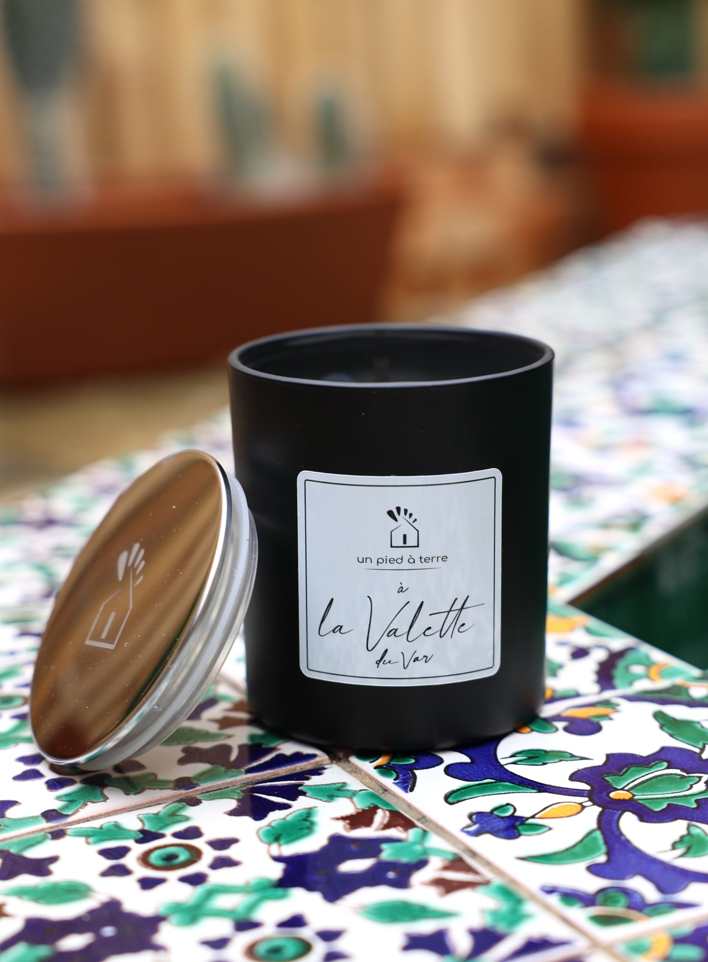 Bougie parfumée "Un Pied à terre à la Valette du Var"