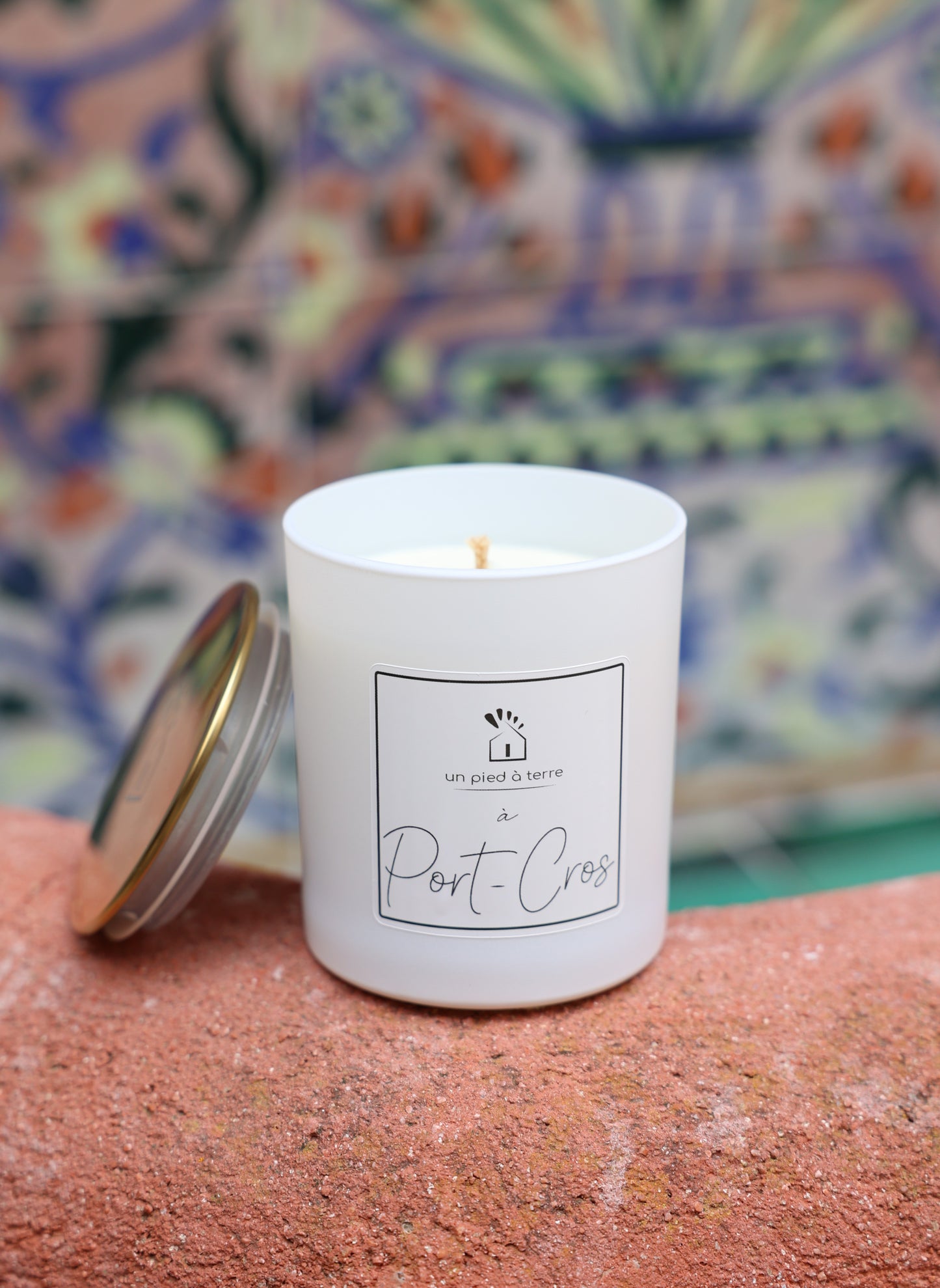 Bougie parfumée "Un Pied à Terre à Port-Cros"