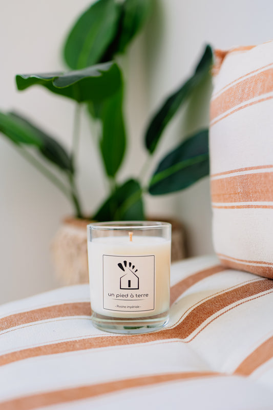 Bougie parfumée "Pivoine Impériale"