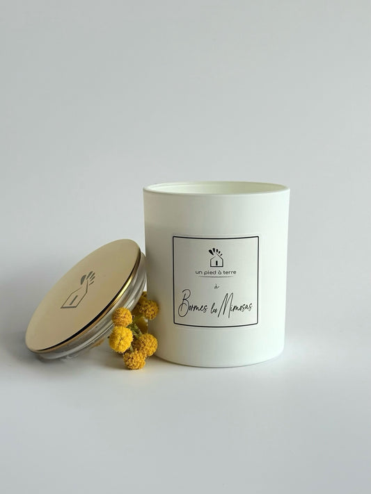 Bougie parfumée "Un Pied à terre à Bormes-les-Mimosas