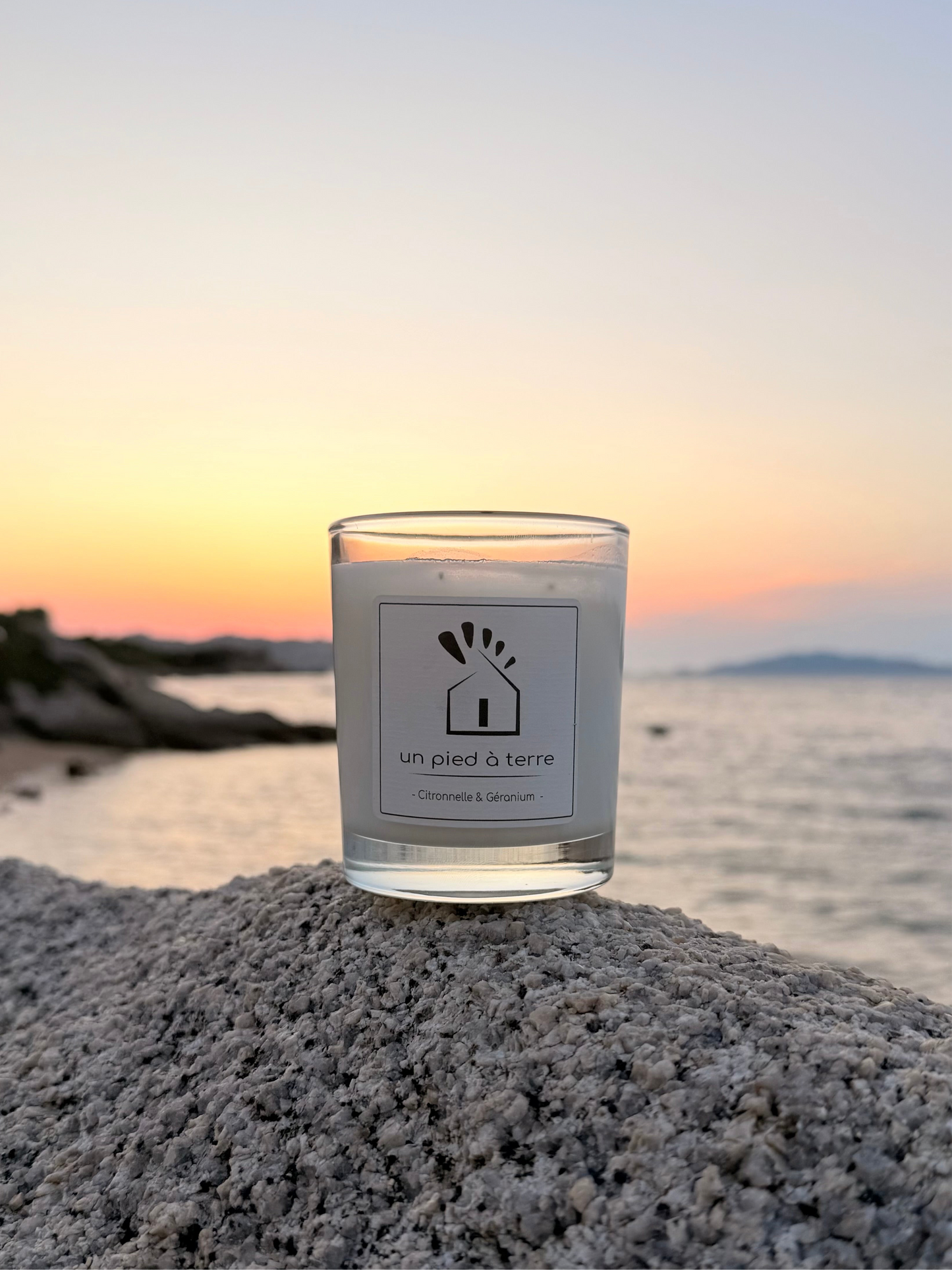 Bougie parfumée "Citronnelle et Géranium"