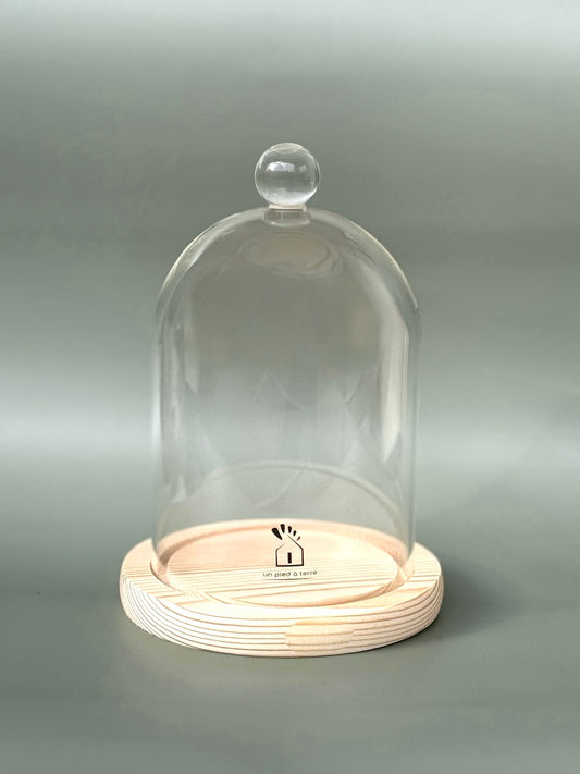 La cloche en verre