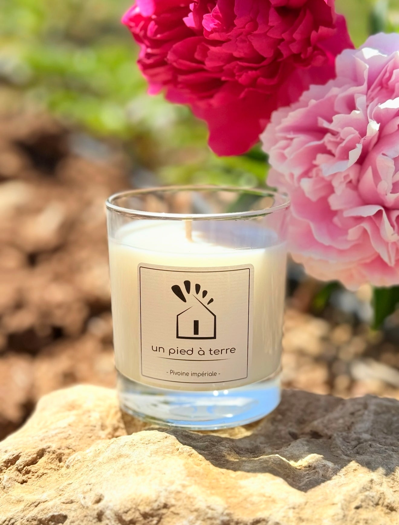 Bougie parfumée "Pivoine Impériale"