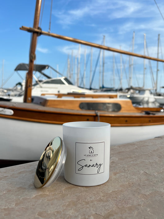 Bougie parfumée "Un Pied à terre à Sanary"