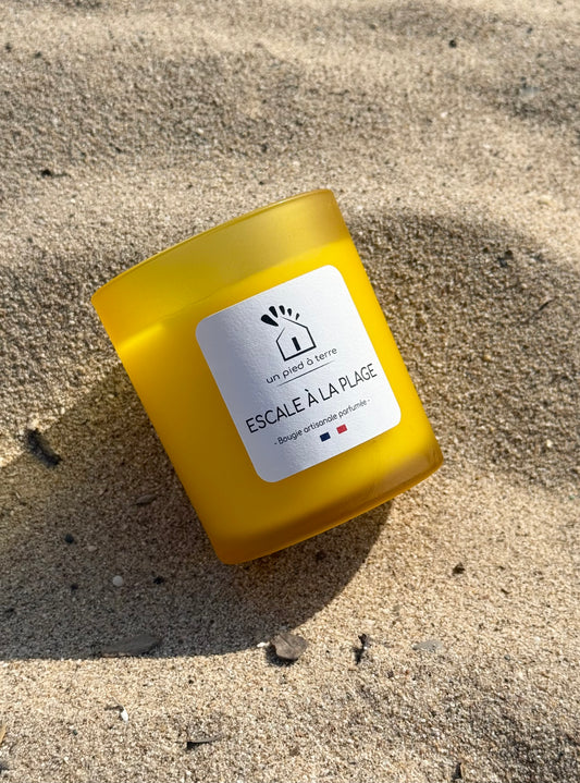Bougie parfumée "Escale à la plage" EDITION LIMITÉE