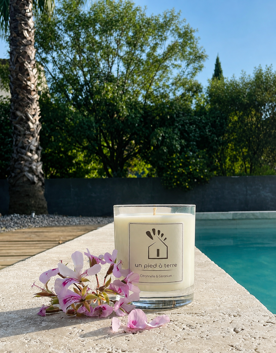 Bougie parfumée Citronnelle & Géranium