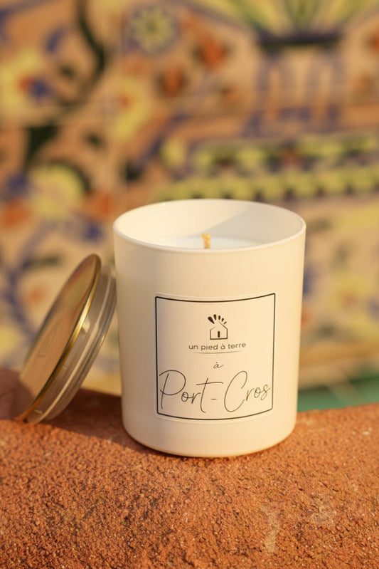 bougie parfumée artisanale Port-Cros