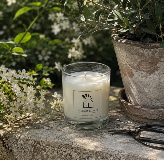 bougie parfumée artisanale Balade au Jardin