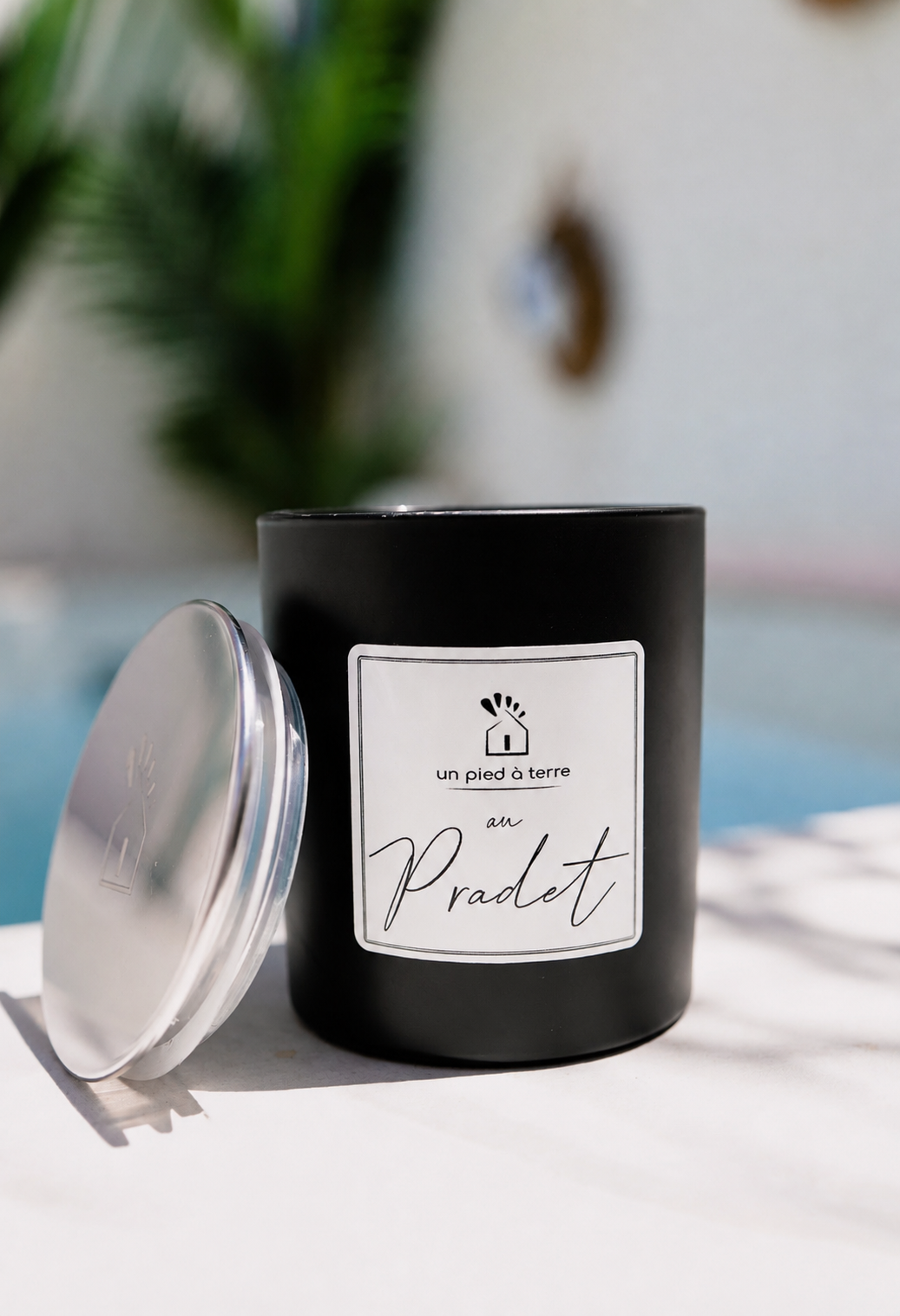 bougie artisanale parfumée Un Pied à terre au Pradet