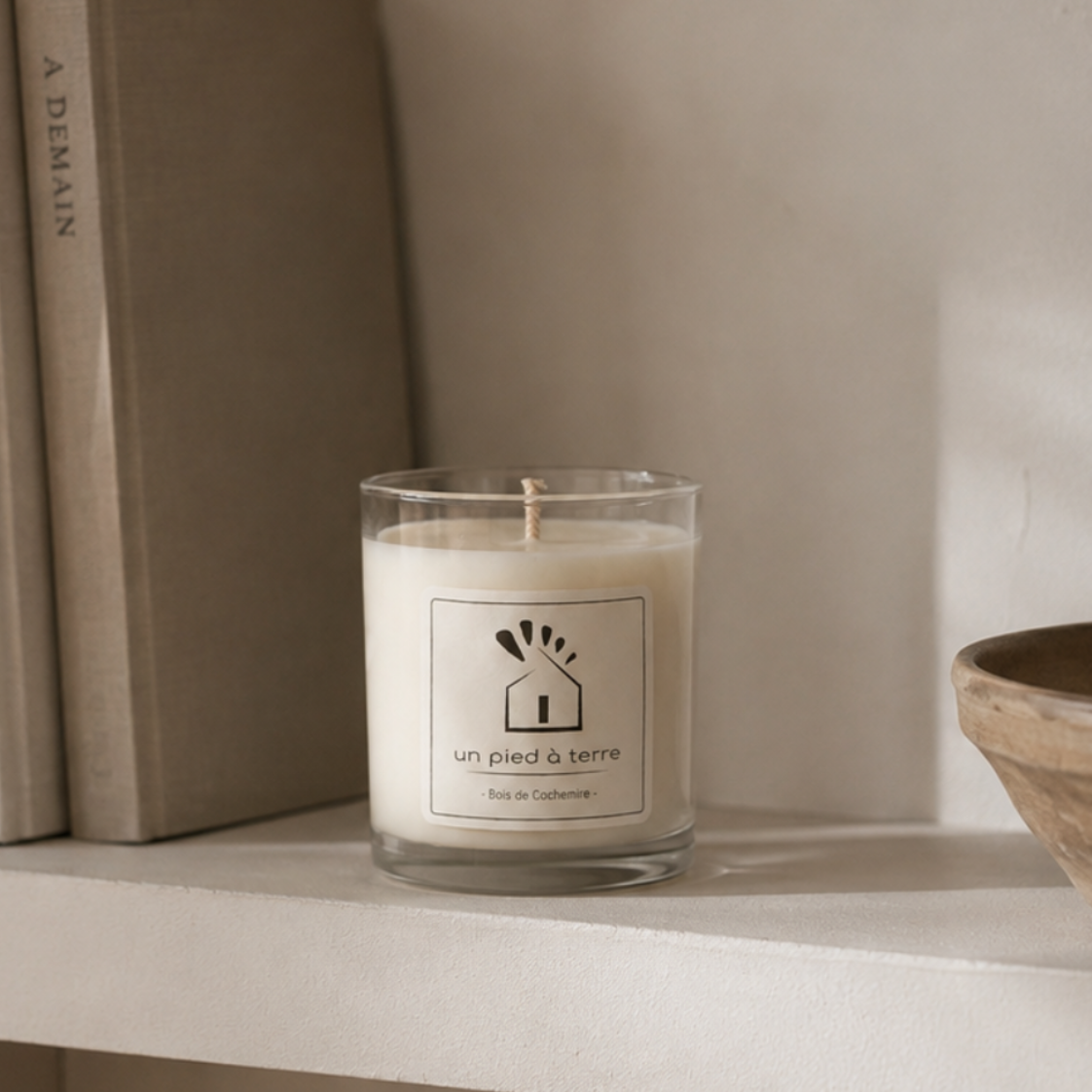 Bougie parfumée artisanale Bois de Cachemire