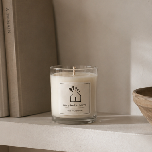 Bougie parfumée artisanale Bois de Cachemire