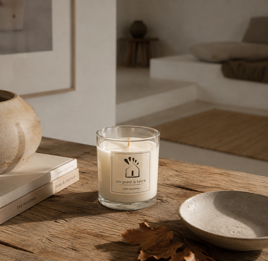 bougie parfumée artisanale Matin d'automne