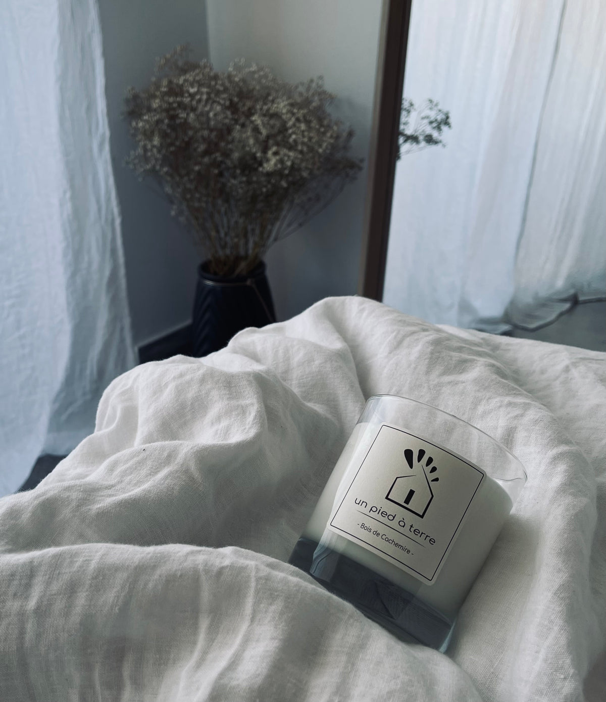 Bougie parfumée artisanale Bois de Cachemire