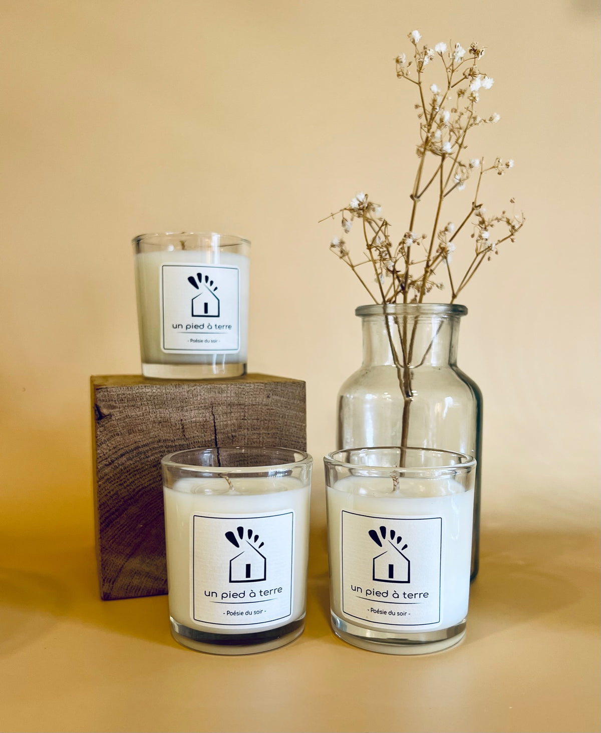 Bougie parfumée artisanale Poésie du Soir